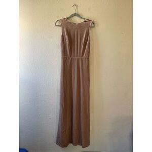 Revelry women’s velvet gown cut out back size‎ 8